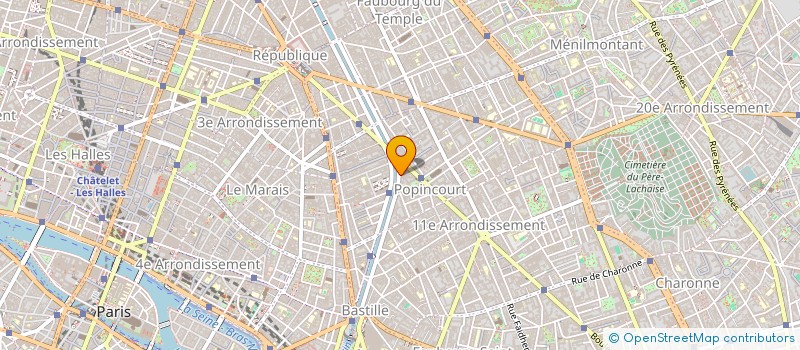 localisation de l'entreprise ABCV MUSIC  PARIS