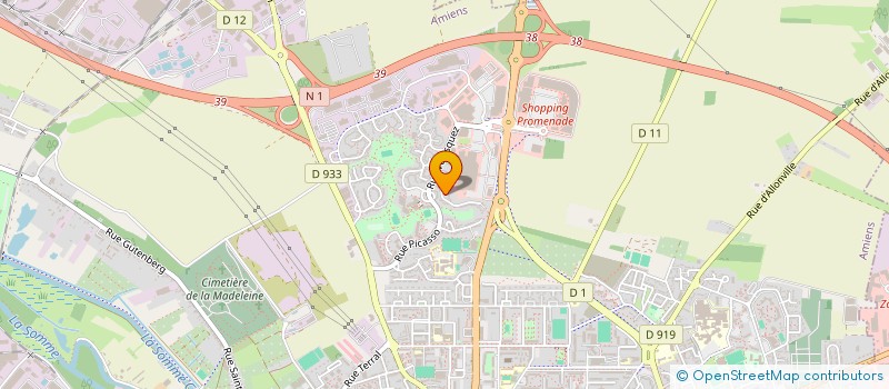 localisation de l'entreprise ABCY SERVICES  AMIENS