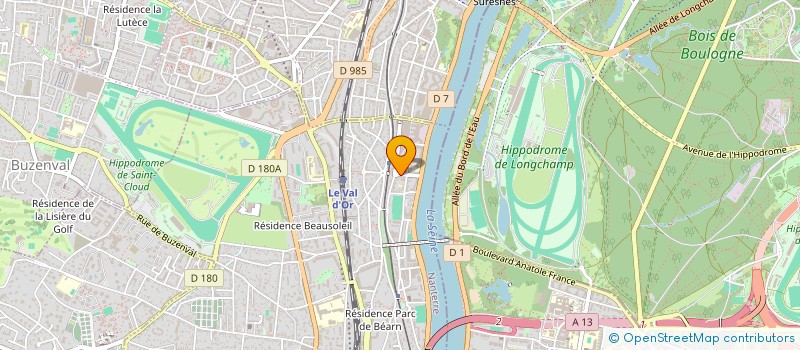 localisation de l'entreprise ABCYSSE à SAINT-CLOUD