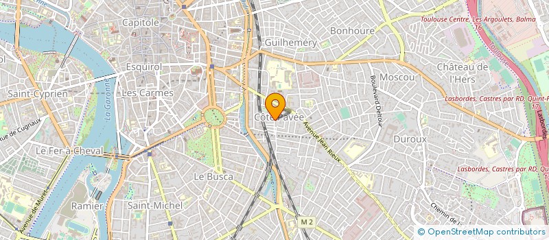 localisation de l'entreprise ABD à TOULOUSE