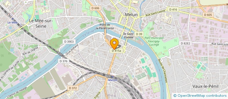 localisation de l'entreprise ABD CONSEILS à MELUN