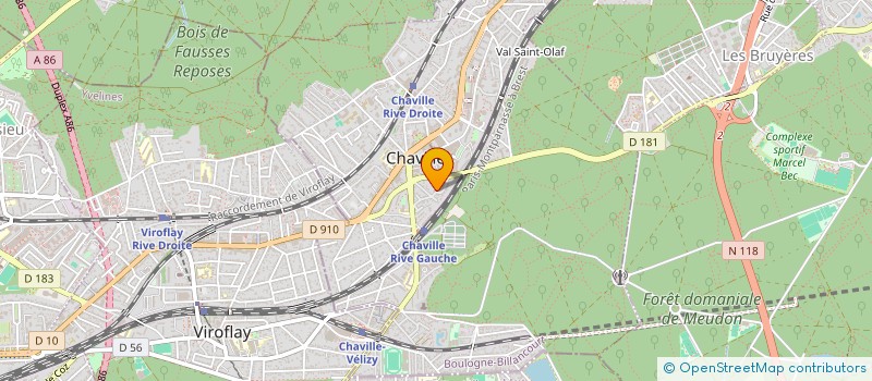 localisation de l'entreprise ABD CONSULTING INTERNATIONAL à CHAVILLE