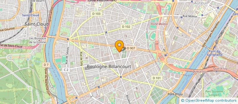 localisation de l'entreprise ABD CORP à BOULOGNE-BILLANCOURT