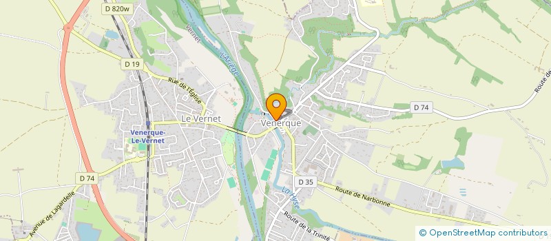 localisation de l'entreprise ABD DIGITAL à VENERQUE