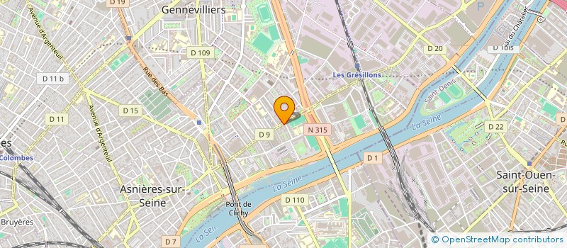 localisation de l'entreprise ABD EAT  VILLENEUVE-LA-GARENNE