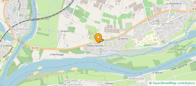 localisation de l'entreprise ABD ENERGIE à SAINTE-GEMMES-SUR-LOIRE