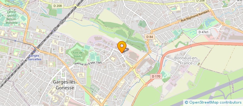 localisation de l'entreprise ABD FIBRE  GARGES-LES-GONESSE