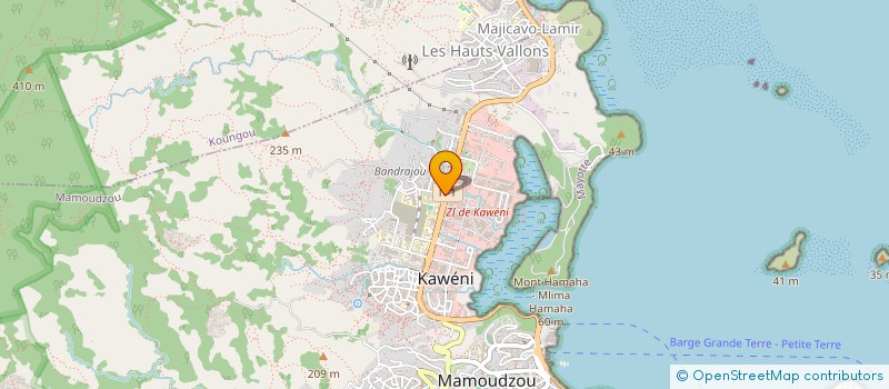 localisation de l'entreprise ABD IMMO à MAMOUDZOU
