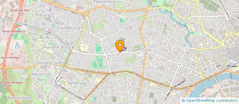 localisation de l'entreprise ABD LES RENARDIERES  NANTES