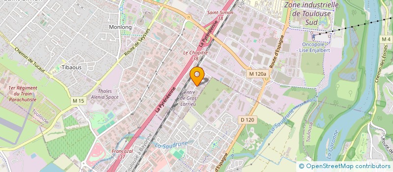 localisation de l'entreprise ABD SOLAR  TOULOUSE