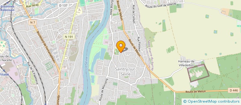 localisation de l'entreprise ABD TRANSPORT à SAINTRY-SUR-SEINE