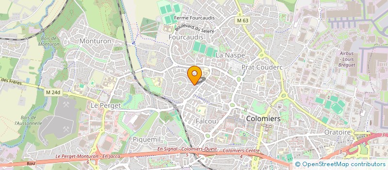 localisation de l'entreprise ABD VTC 31 à COLOMIERS