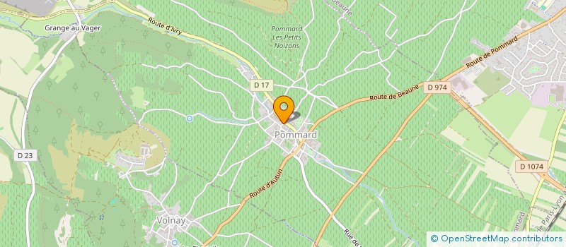 localisation de l'entreprise ABDB  POMMARD