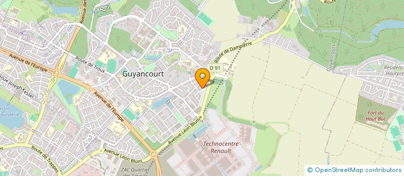 localisation de l'entreprise ABDCLOUD  MONTIGNY-LE-BRETONNEUX