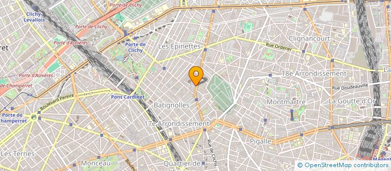 localisation de l'entreprise ABDE  PARIS