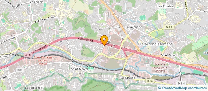 localisation de l'entreprise ABDE DIAGNOSTIC à MARSEILLE