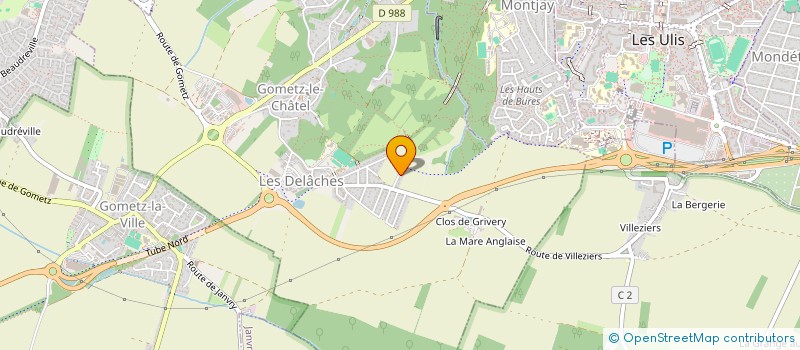 localisation de l'entreprise ABDE FINANCE & CONTROLLING  GOMETZ-LE-CHATEL