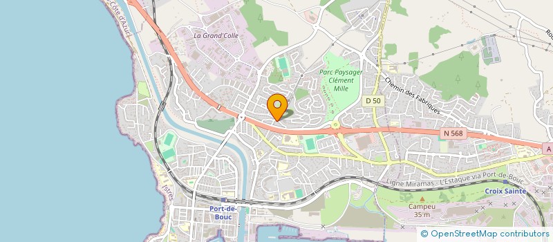 localisation de l'entreprise ABDE LOCATION  PORT-DE-BOUC