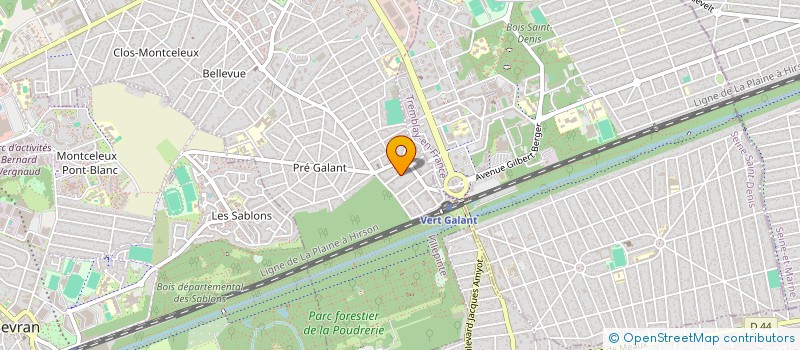 localisation de l'entreprise ABDECOM à VILLEPINTE