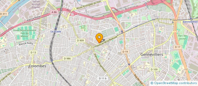 localisation de l'entreprise ABDEIRAHMANE à ASNIERES-SUR-SEINE