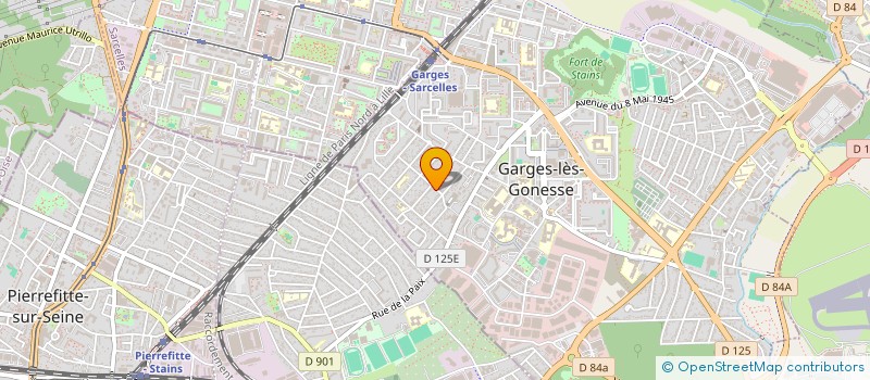 localisation de l'entreprise ABDEL à GARGES-LES-GONESSE
