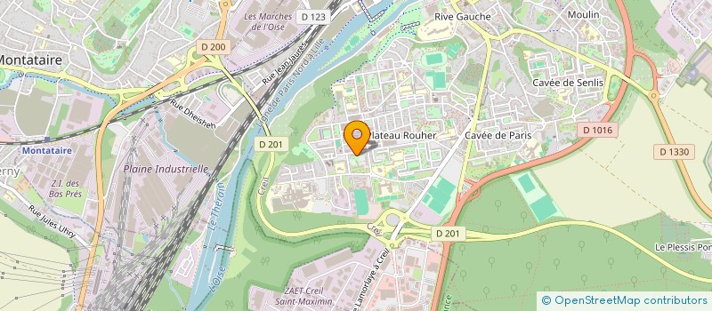 localisation de l'entreprise ABDEL DISTRIBUTION à CREIL