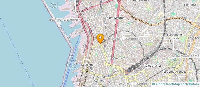 localisation de l'entreprise ABDEL ET FILS à MARSEILLE
