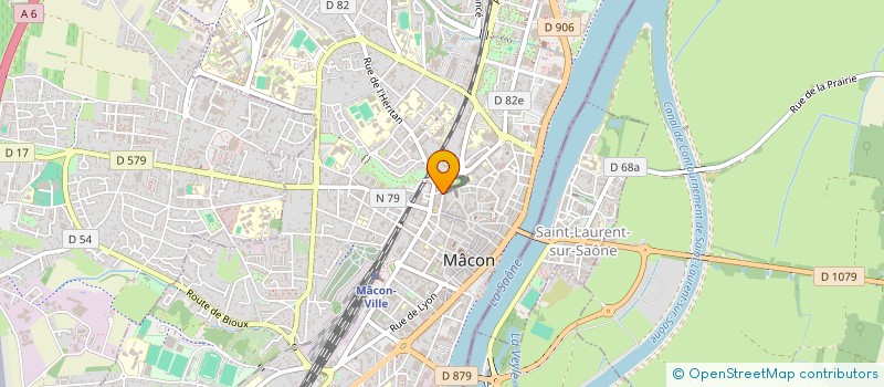 localisation de l'entreprise ABDEL'S COIFF à MACON