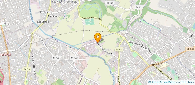localisation de l'entreprise ABDEL TOULOUSE POSE FERMETURE ATPF à L'UNION