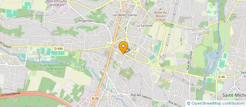 localisation de l'entreprise ABDELANIR à MONTLHERY