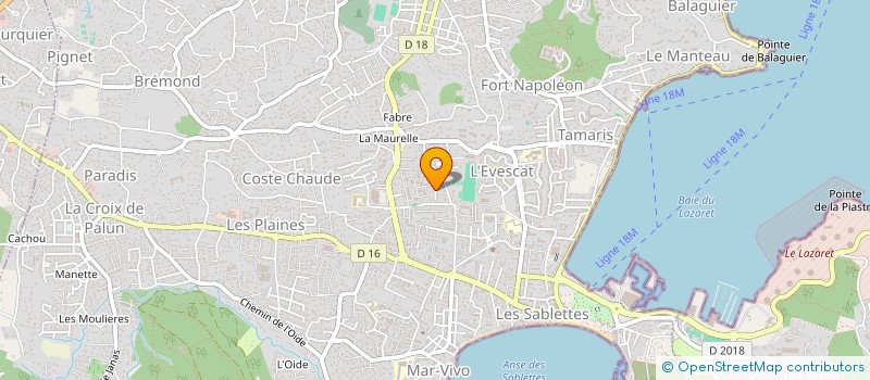 localisation de l'entreprise ABDELAZIZ LAZHAR à LA SEYNE-SUR-MER