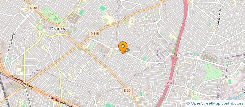 localisation de l'entreprise ABDELLAH TAXI PARISIEN à DRANCY