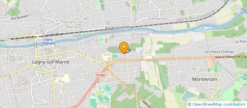 localisation de l'entreprise ABDETECT  LAGNY-SUR-MARNE