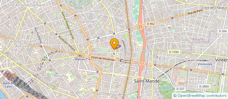 localisation de l'entreprise ABDEYOU  PARIS