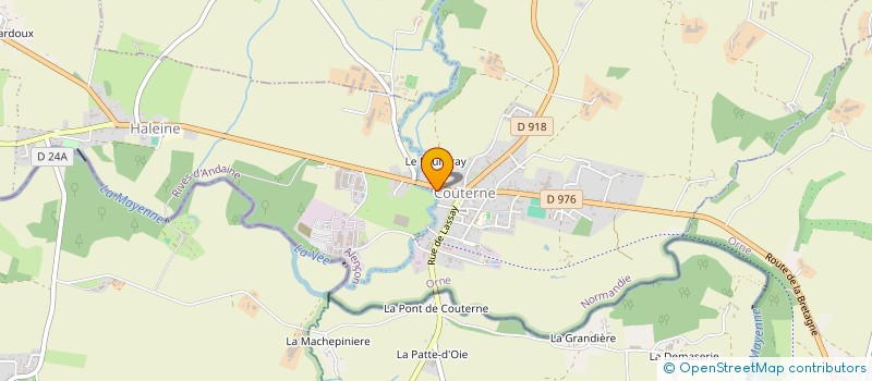 localisation de l'entreprise ABDG à LA FERTE MACE