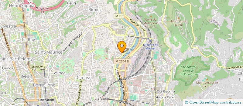localisation de l'entreprise ABDI à NICE