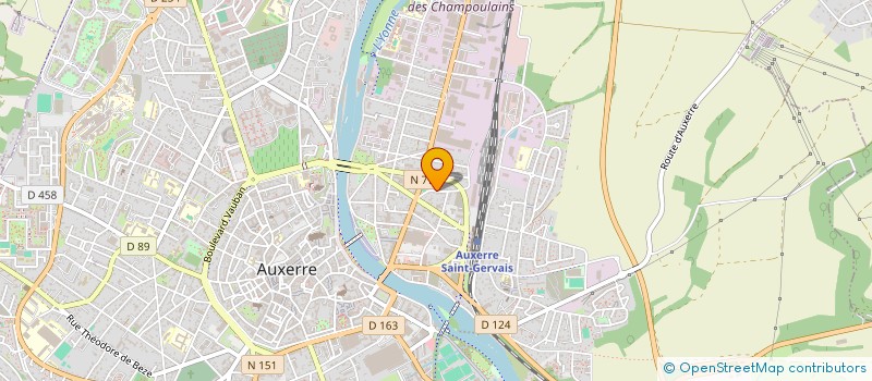 localisation de l'entreprise ABDI VTC  AUXERRE