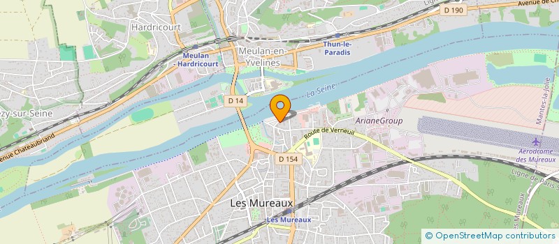 localisation de l'entreprise ABDL CONSULTING à LES MUREAUX
