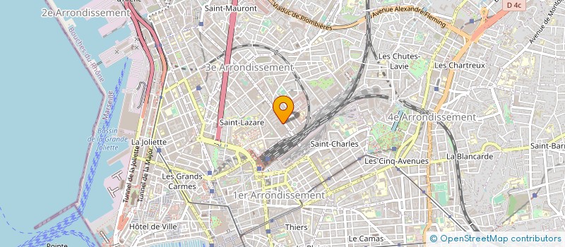 localisation de l'entreprise ABDLSECURITE à MARSEILLE