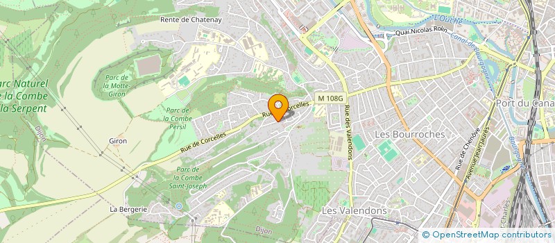 localisation de l'entreprise ABDM à DIJON