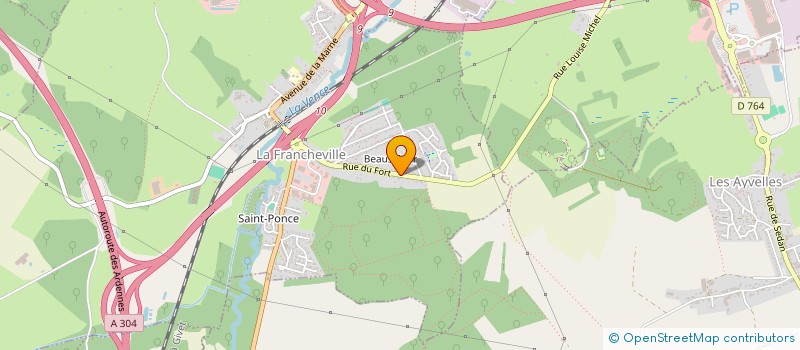 localisation de l'entreprise ABDM  LA FRANCHEVILLE