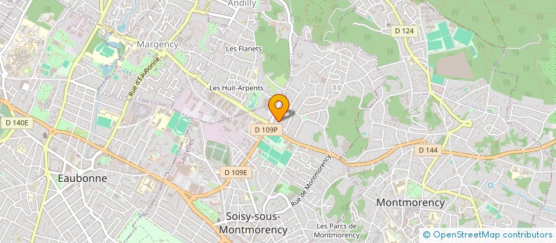 localisation de l'entreprise ABDN IMMO  SOISY-SOUS-MONTMORENCY