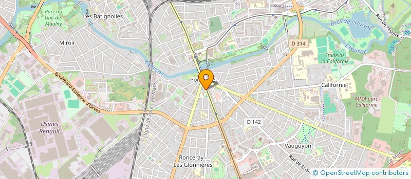 localisation de l'entreprise ABDOU à LE MANS