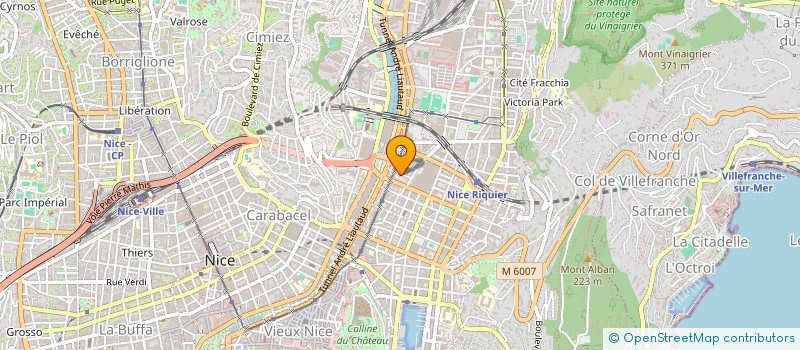 localisation de l'entreprise ABDOU à NICE