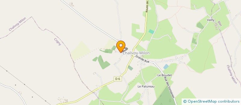 localisation de l'entreprise ABDOULI ODDO AMENAGEMENT  CHALIVOY-MILON