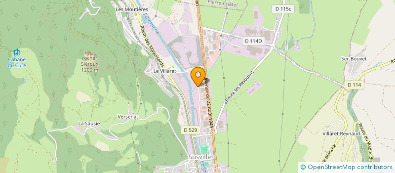 localisation de l'entreprise ABDR SKI  AIX-LES-BAINS