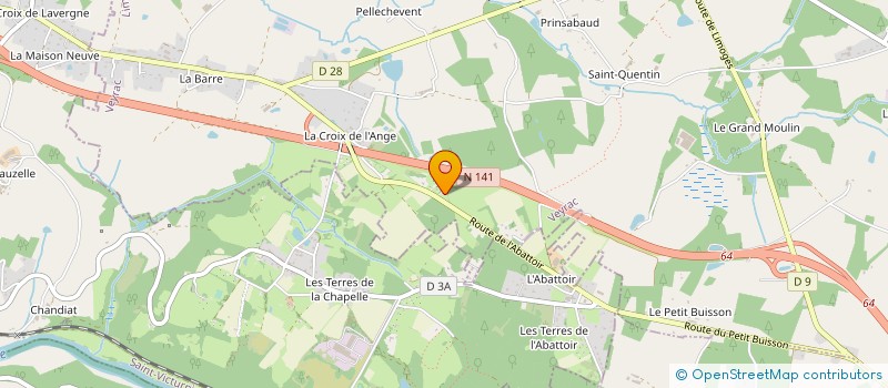 localisation de l'entreprise ABDS  VEYRAC