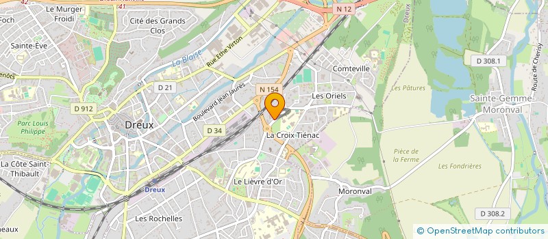 localisation de l'entreprise ABDS CONSEILS à DREUX