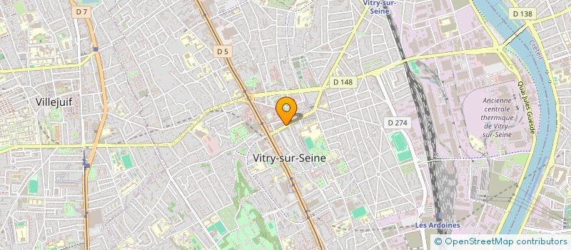 localisation de l'entreprise ABDULHALIM à VITRY-SUR-SEINE