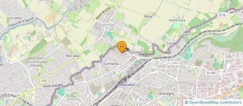 localisation de l'entreprise ABDULLAHI  VILLE-LA-GRAND